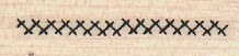 Cross Stitch 3/4 x 2 1/4