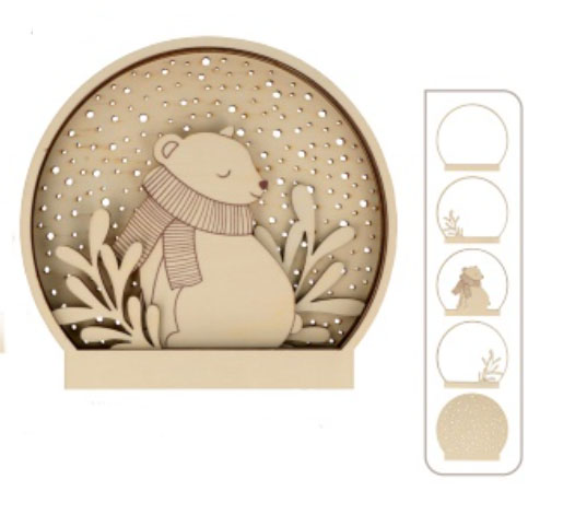 TALLER INFANTIL DECORACIÓN PARA EL ARBOL 3D