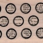 Writing Circles Background 1 3/4 x 4 1/2
